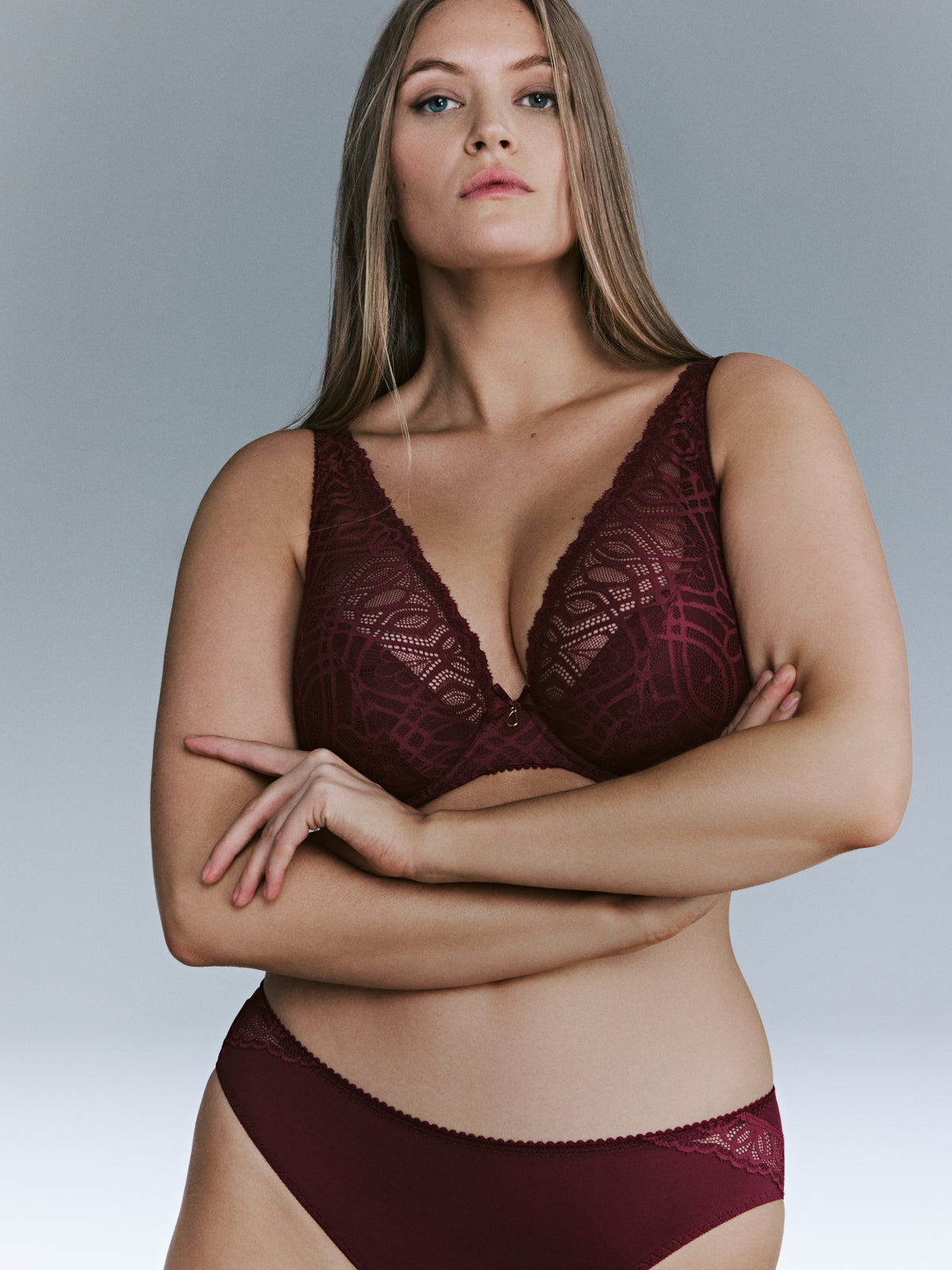 Primadonna Salerno Rio Briefs In Evening Red