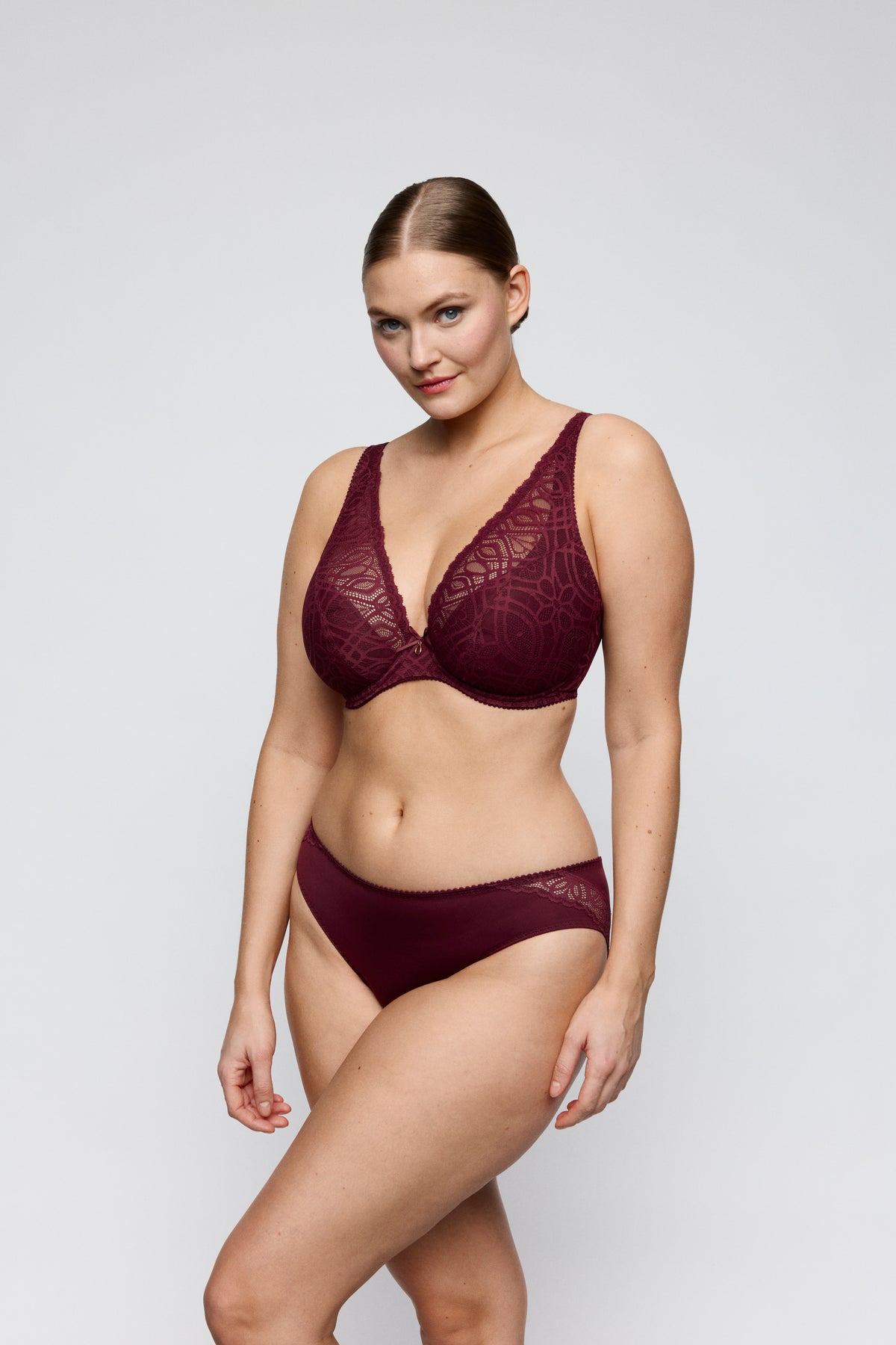 Primadonna Salerno Rio Briefs In Evening Red