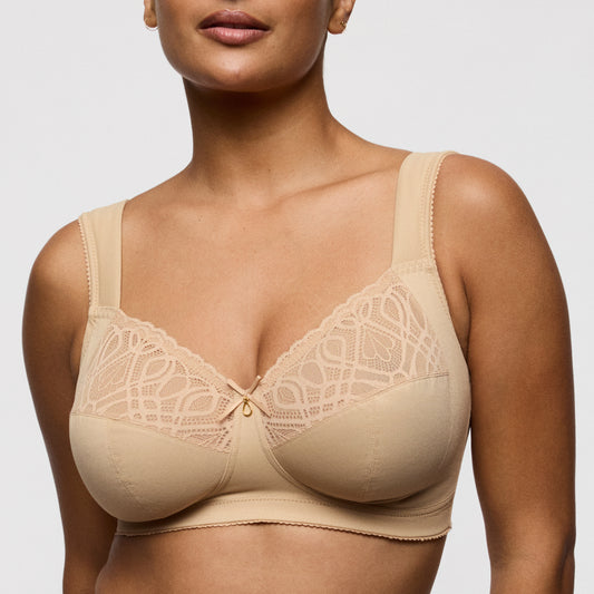 Primadonna Salerno Full Cup Bra Wireless In Candy Ginger