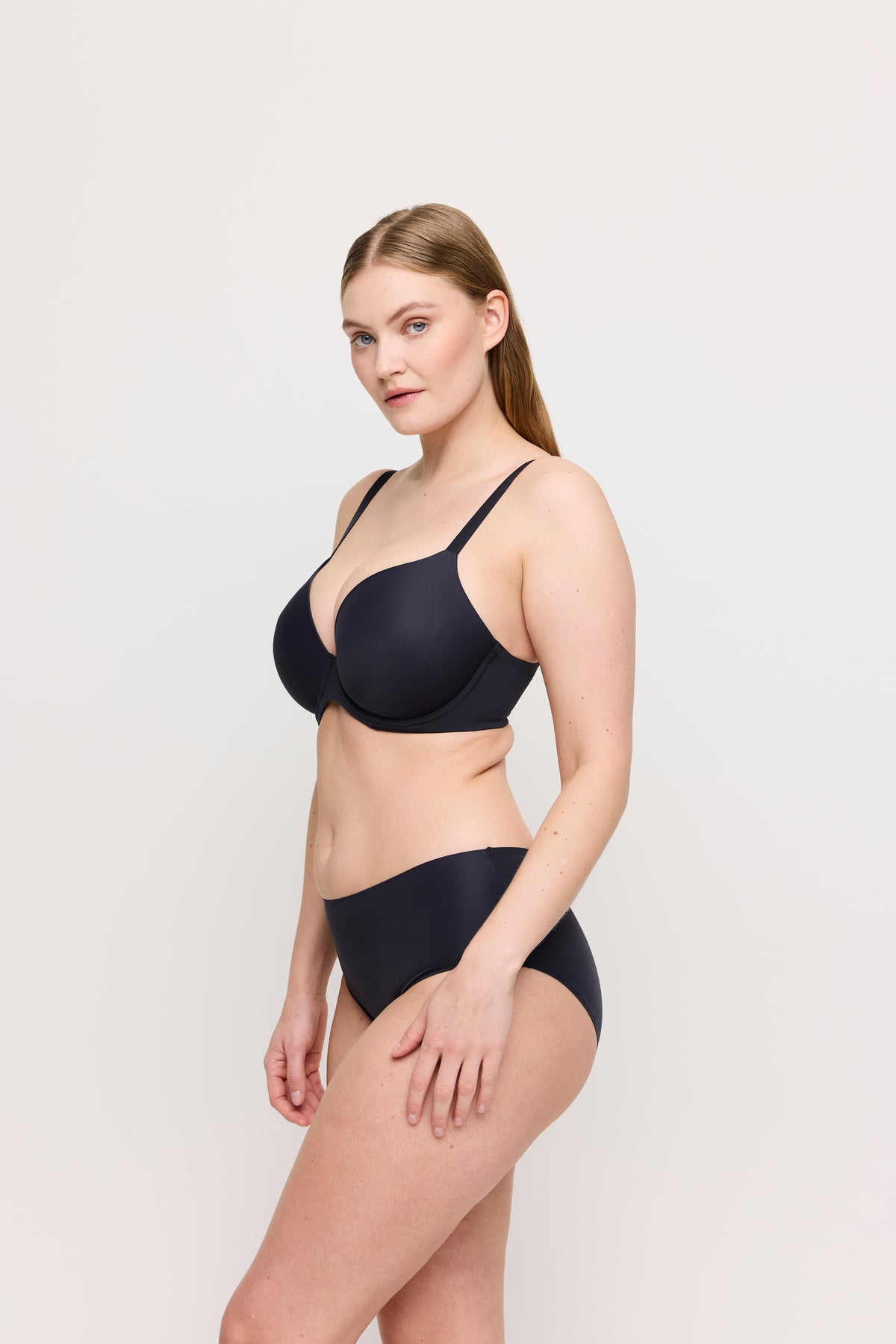 Primadonna Figuras Full Briefs In Charcoal