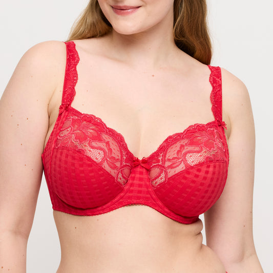 Primadonna Madison Full Cup Bra In Scarlet