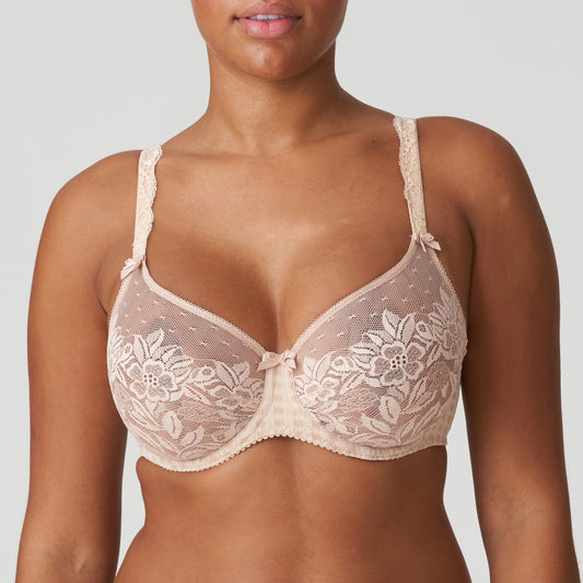 Primadonna Madison Non Padded Full Cup Seamless Bra In Caffé Latte