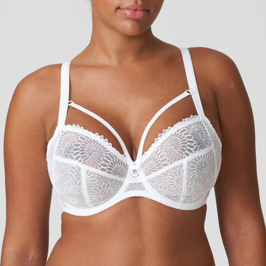Primadonna Sophora Full Cup Bra In White