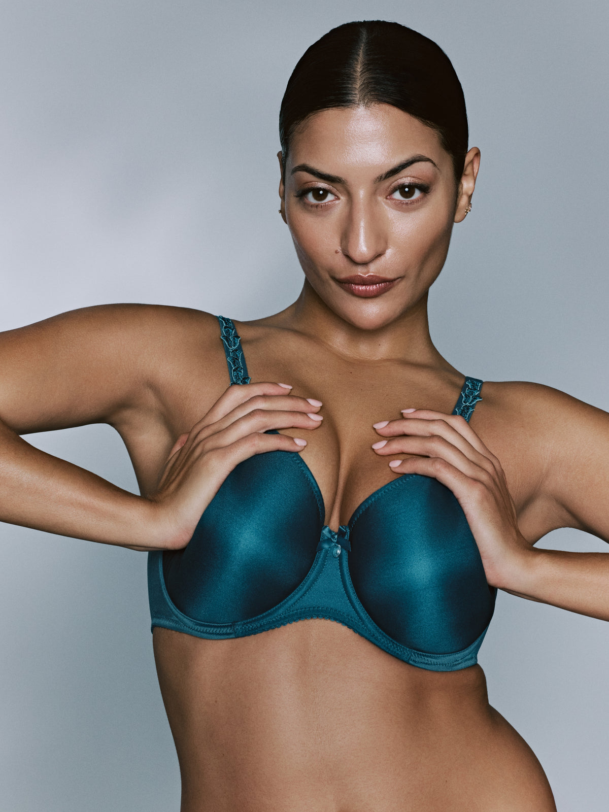 Primadonna Deauville Non Padded Full Cup Seamless Bra In Peacock