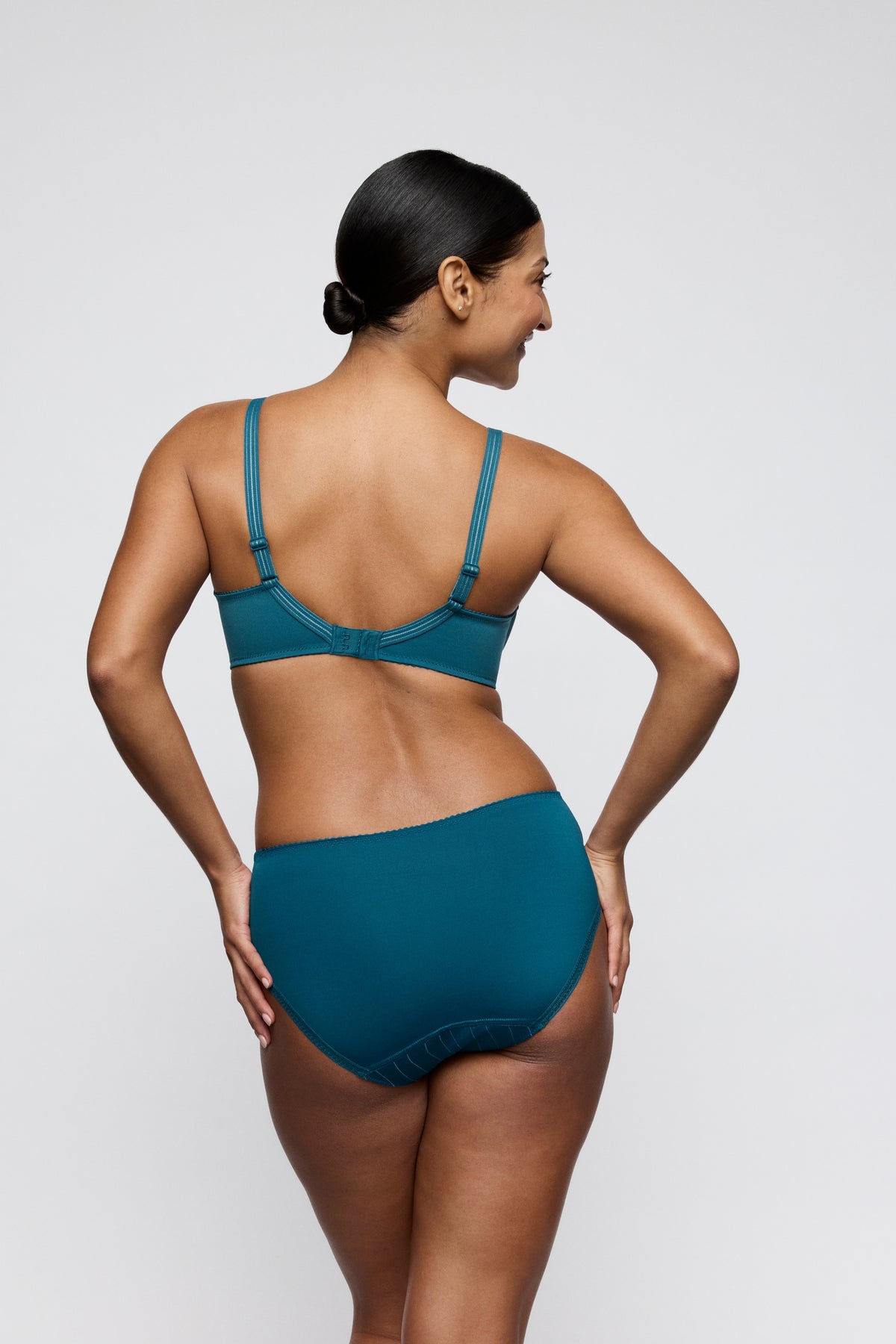 Primadonna Deauville Non Padded Full Cup Seamless Bra In Peacock