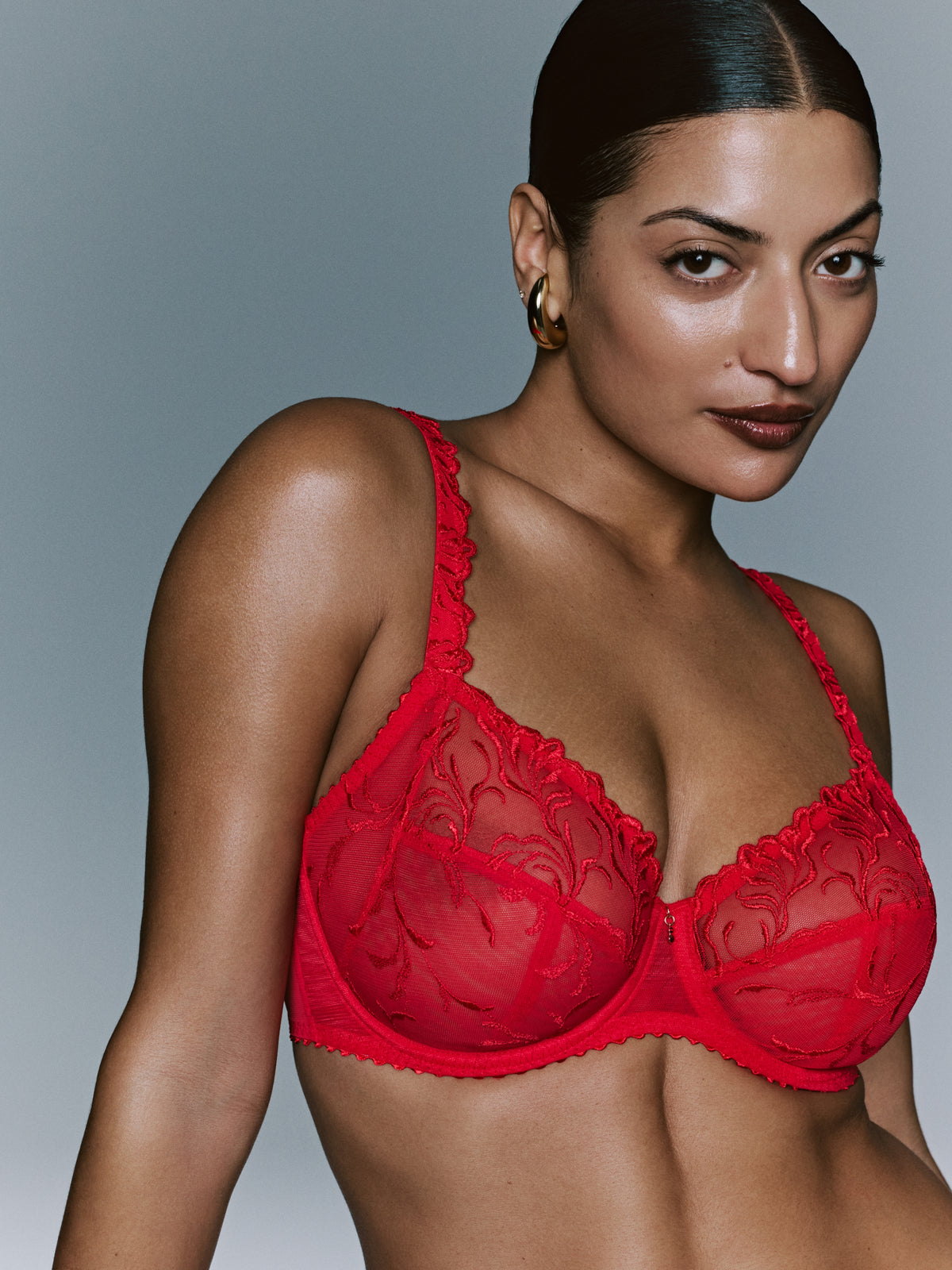 Primadonna Solisse Full Briefs In True Red