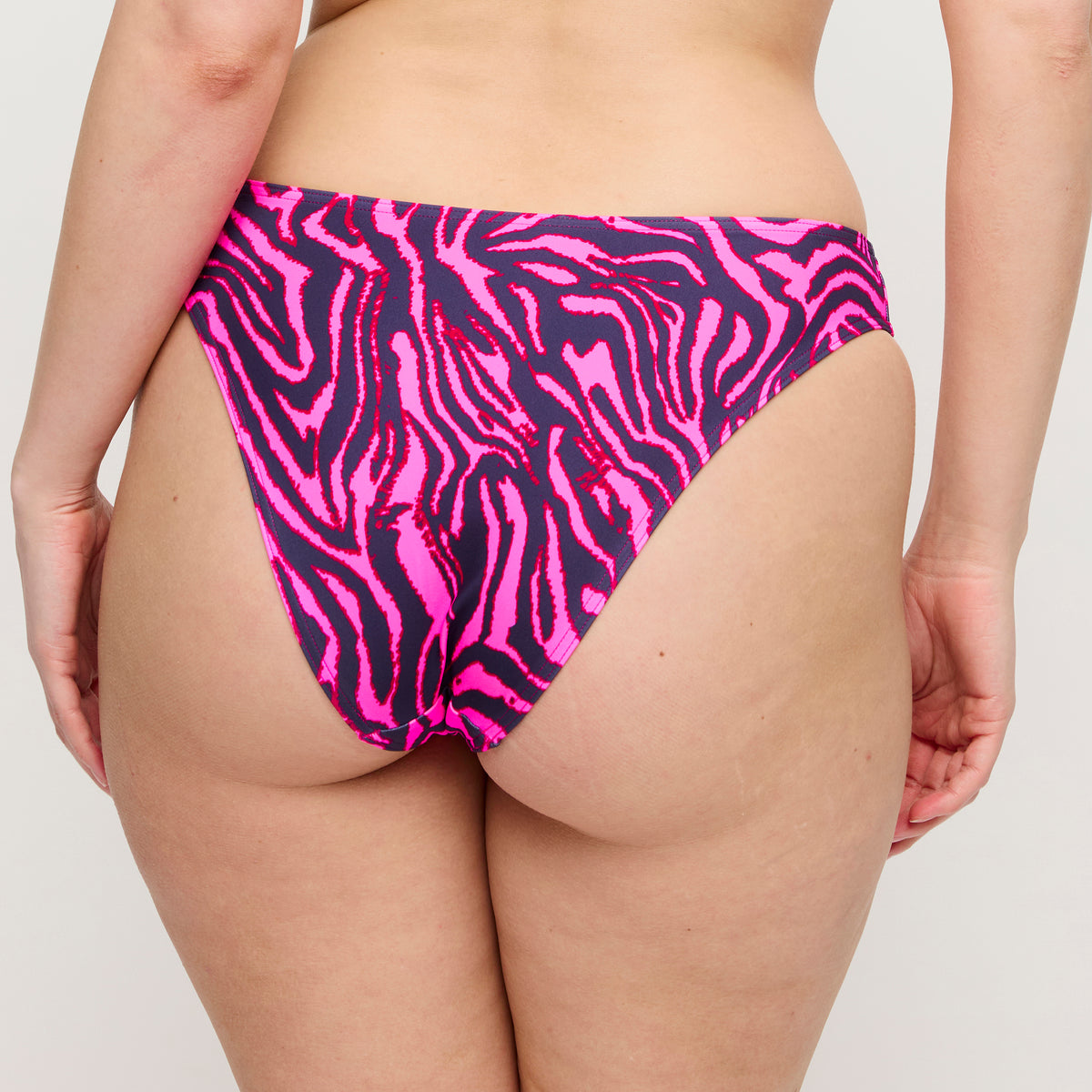 Primadonna Swim Malabo Bikini Briefs Brazilian In Hot Pink Zebra