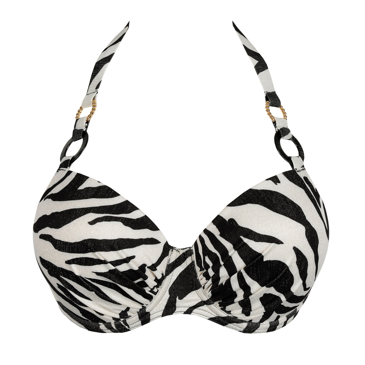 Primadonna Swim Dalice Padded Balcony Bikini Top In Sauvage Shine