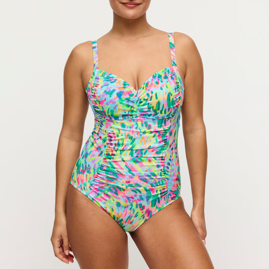 Primadonna Swim Douala Full Cup Swimsuit Control In Impressionist Summer