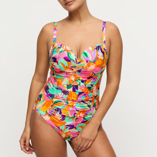 Primadonna Swim Varadeo Full Cup Swimsuit Control In Bright Tropics