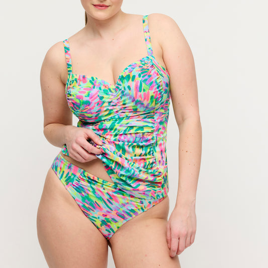 Primadonna Swim Douala Full Cup Tankini In Impressionist Summer