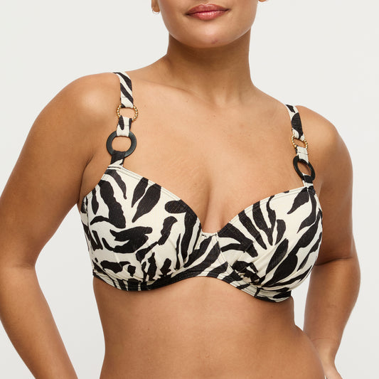 Primadonna Swim Dalice Full Cup Bikini Top In Sauvage Shine