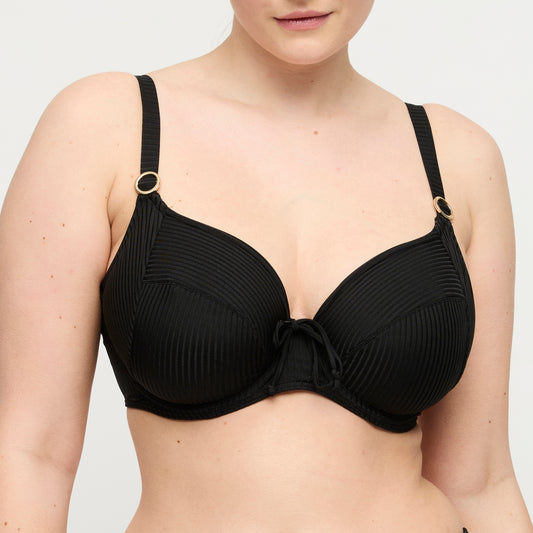 Primadonna Swim Delray Full Cup Bikini Top In Black