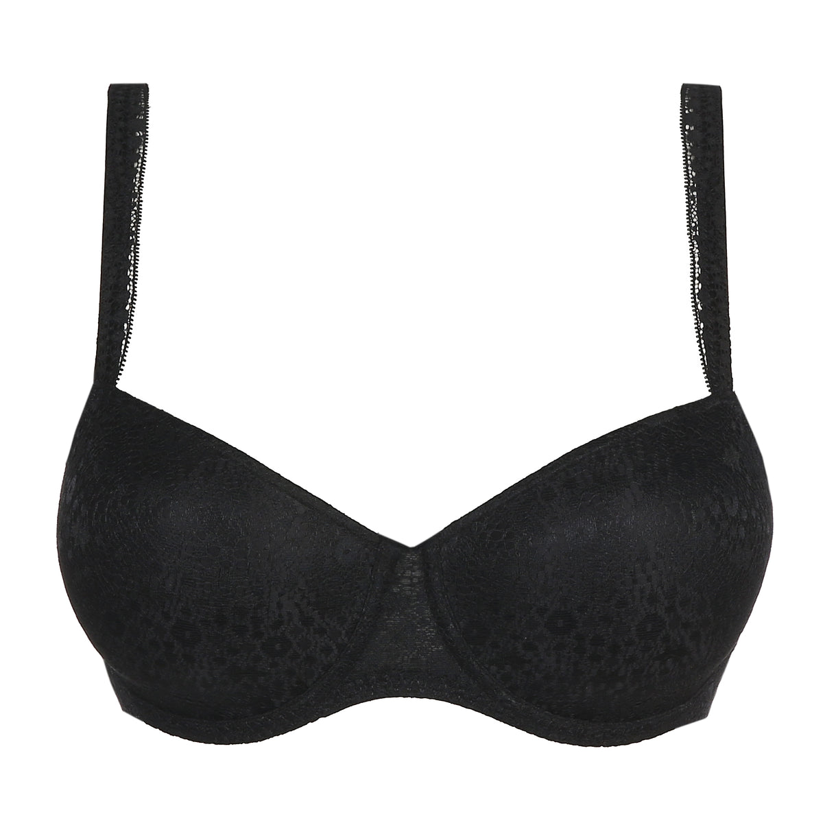 Primadonna Twist Epirus Padded Balcony Bra In Black