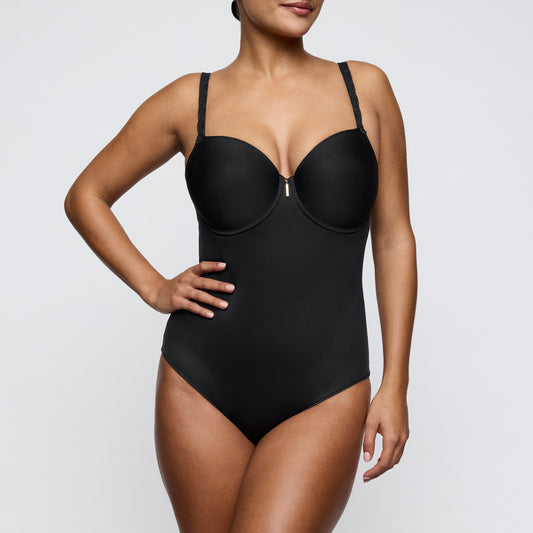 Primadonna Twist Twixie Padded Balcony Body In Black