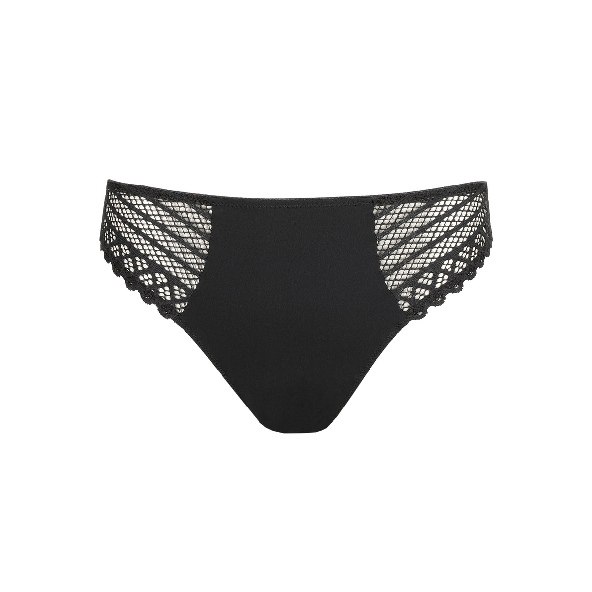 Primadonna Twist Twist Side Rio Briefs In Charcoal