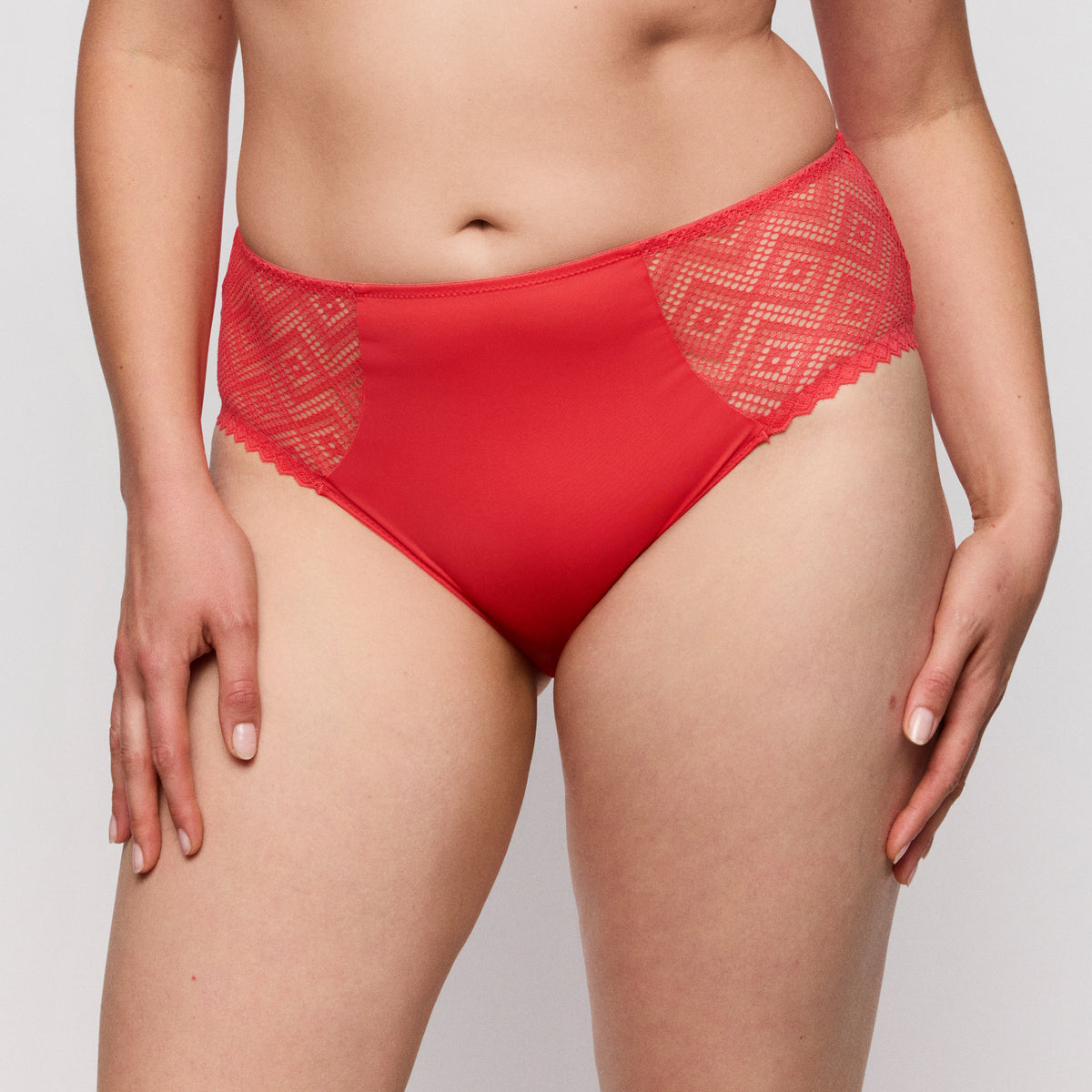 Primadonna Twist Grace Bay Full Briefs In Coral