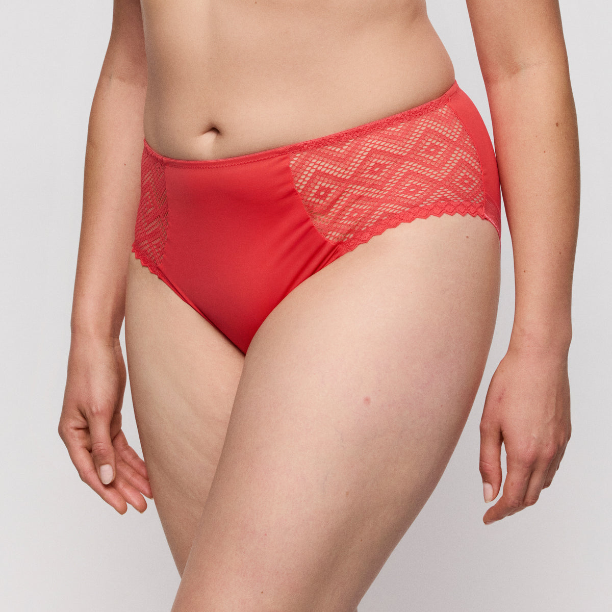 Primadonna Twist Grace Bay Full Briefs In Coral