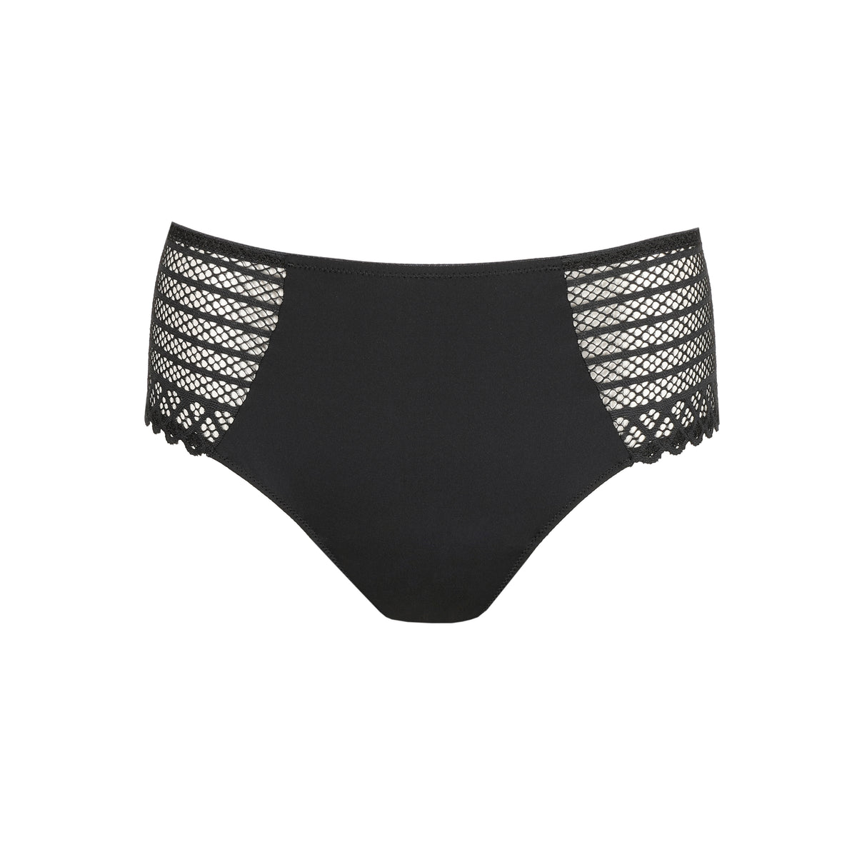 Primadonna Twist Twist Side Full Briefs In Charcoal