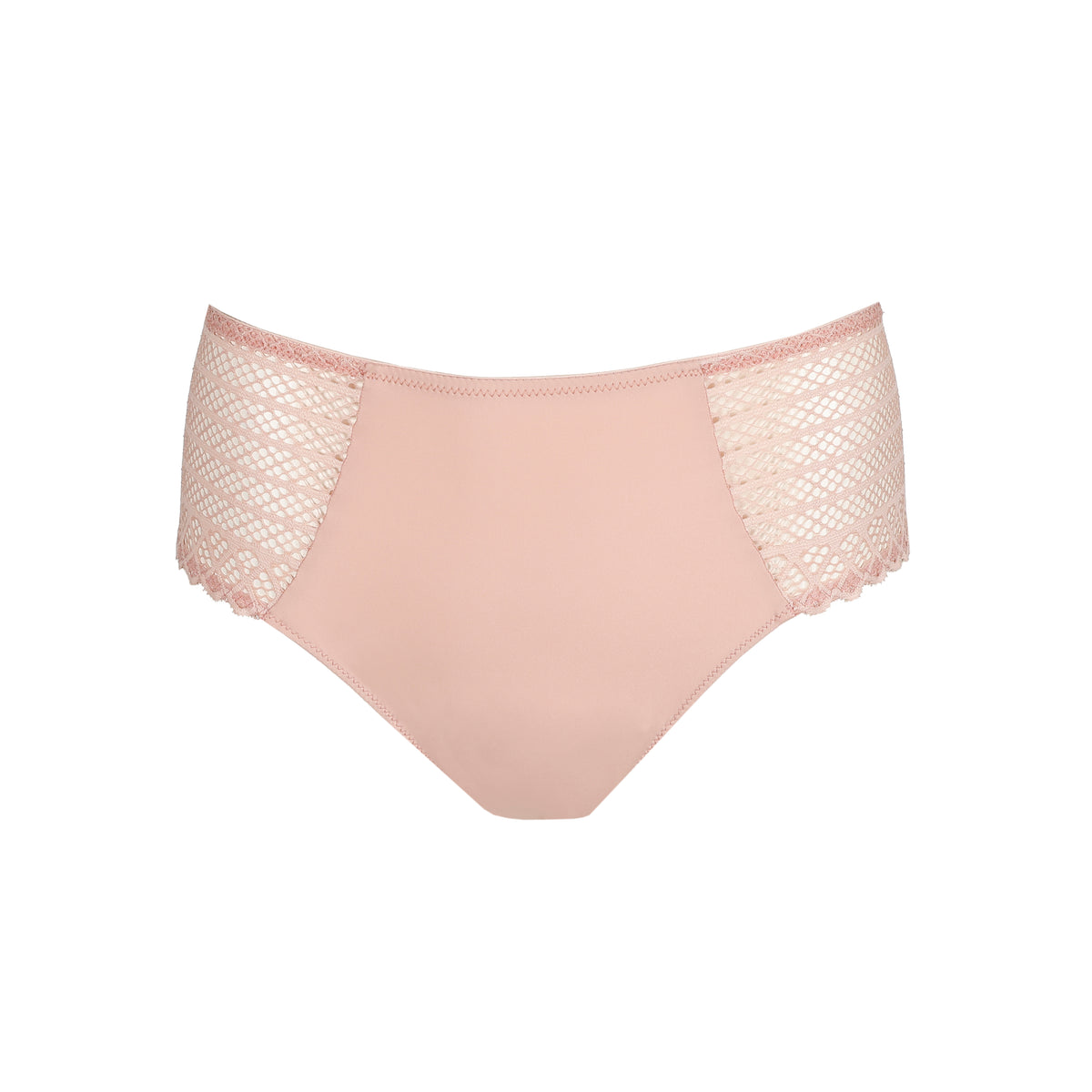 Primadonna Twist Twist Side Full Briefs In Powder Rose