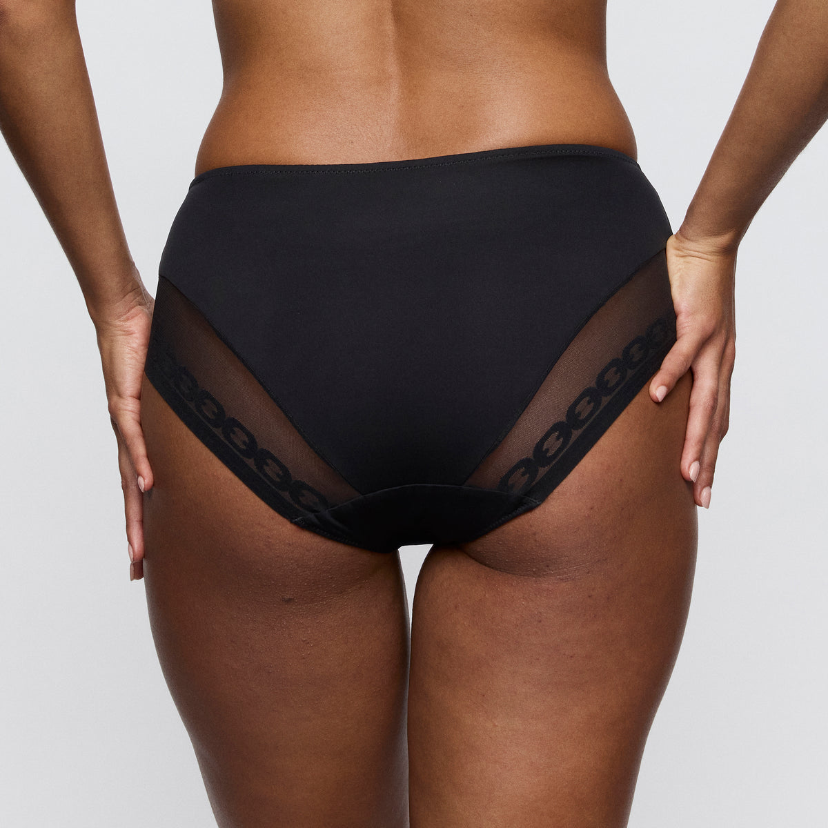 Primadonna Twist Twixie Full Briefs In Black