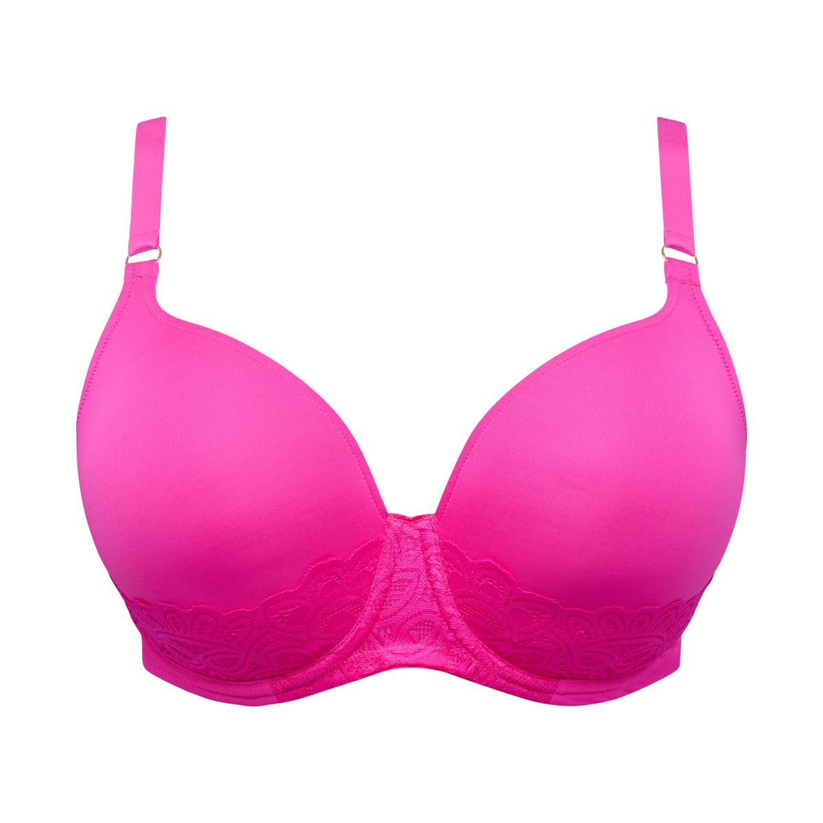 Primadonna Twist Dear Night Padded Heartshape Bra In Influencer Pink