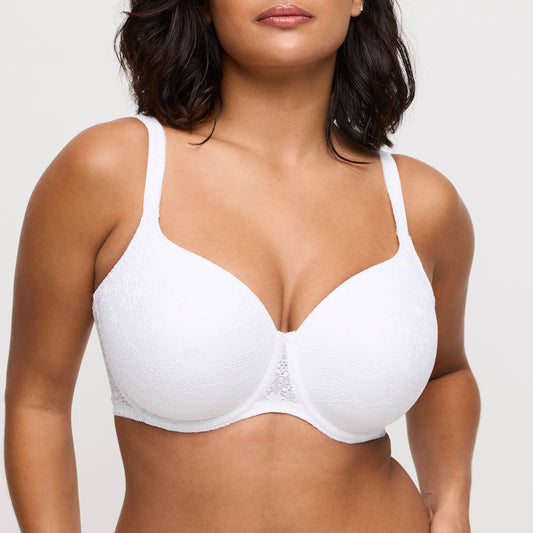 Primadonna Twist Epirus Padded Bra Heartshape In White