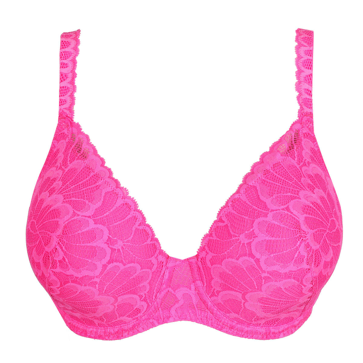 Primadonna Twist Mocuto Padded Heartshape Bra In Pixie Blossom