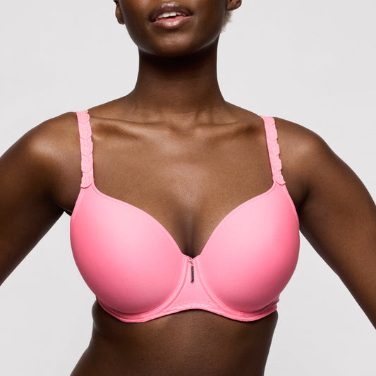 Primadonna Twist Twixie Padded Heartshape Bra In Happy Pink