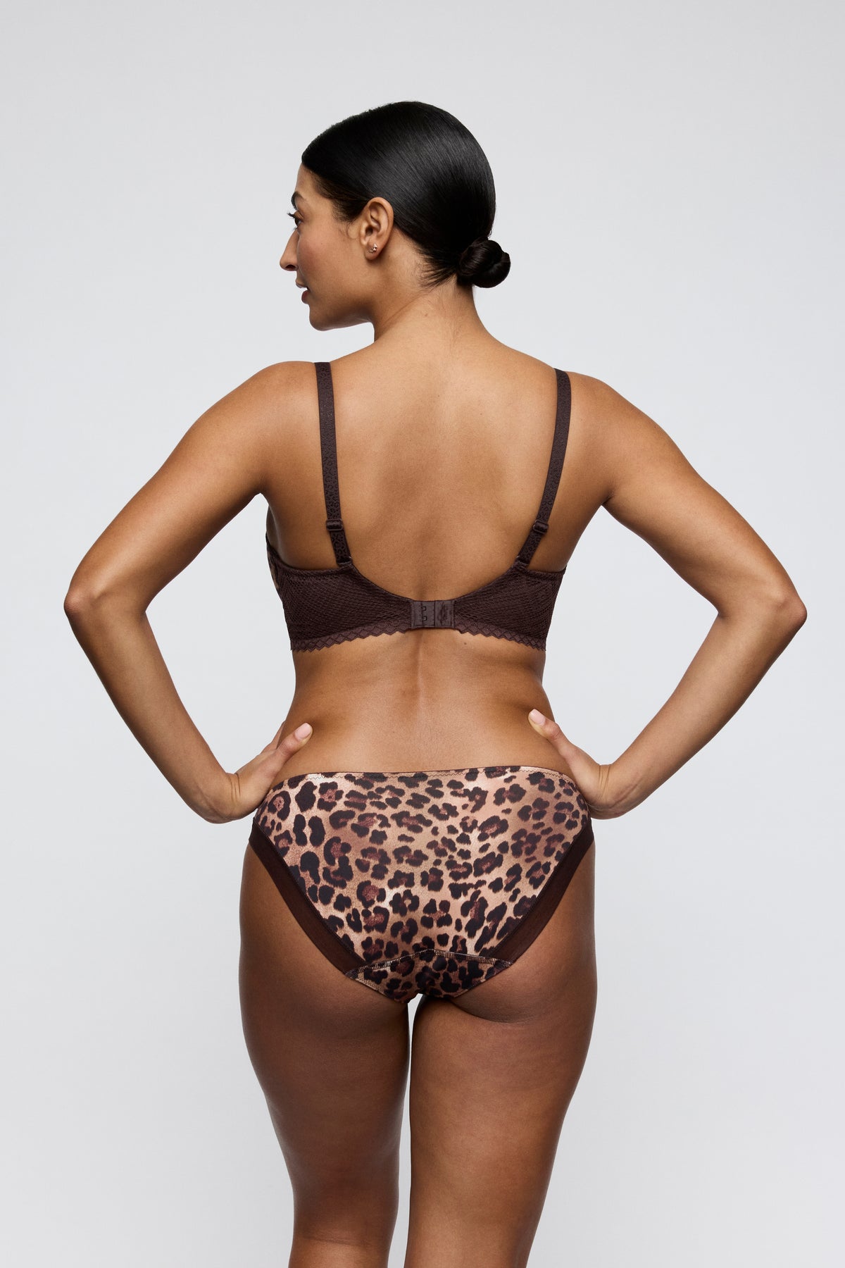Primadonna Twist Giganni Rio Briefs In Leopard Bloom