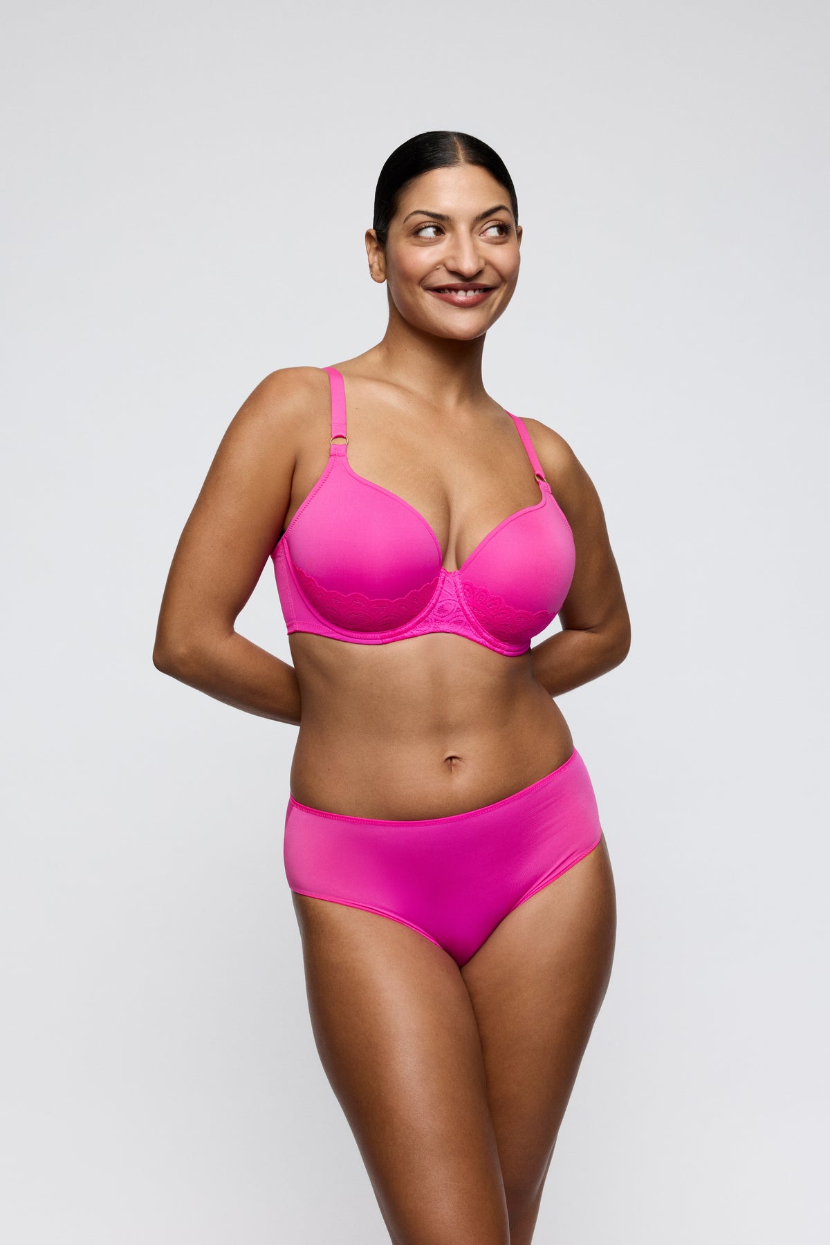 Primadonna Twist Dear Night Padded Heartshape Bra In Influencer Pink