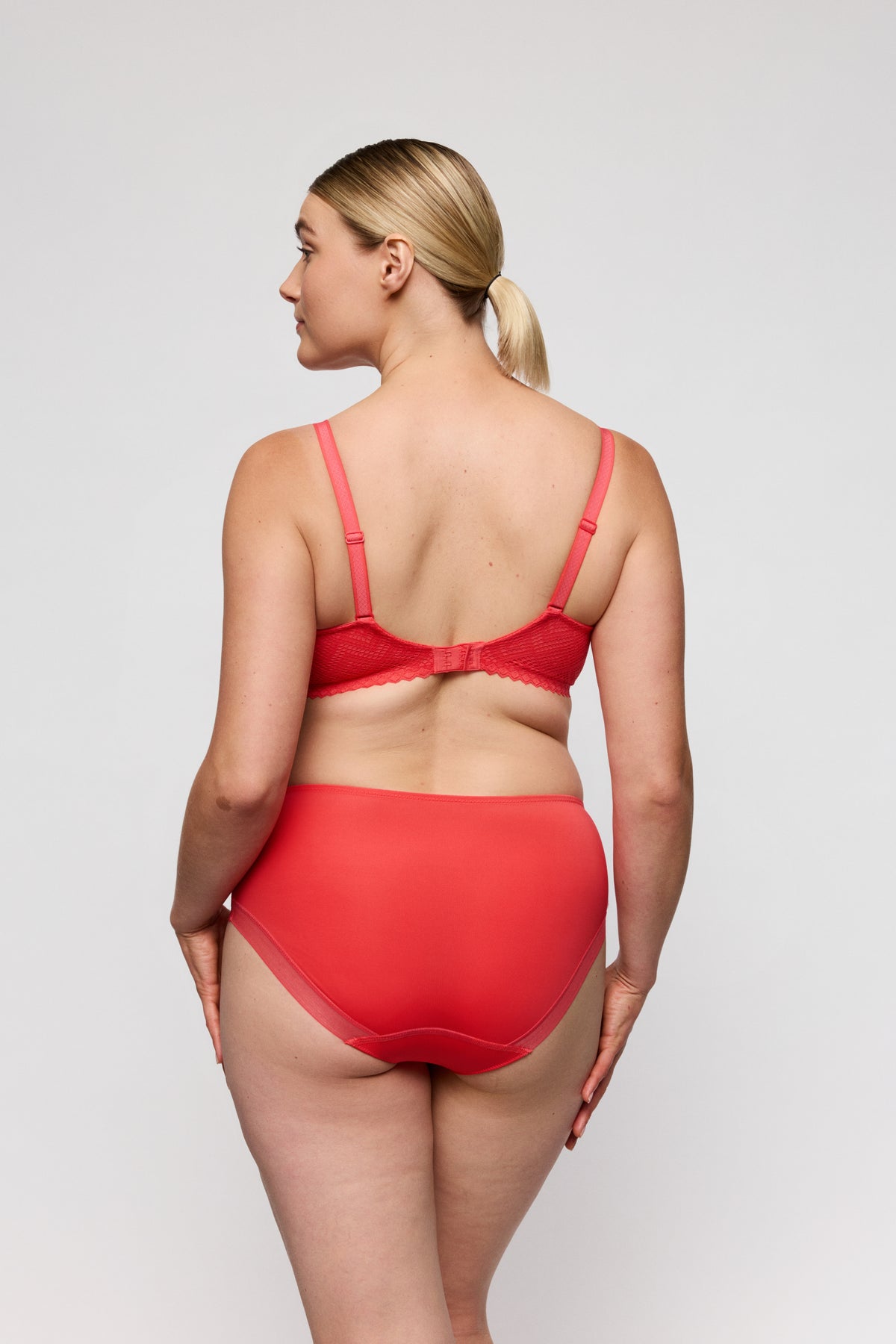 Primadonna Twist Grace Bay Full Briefs In Coral