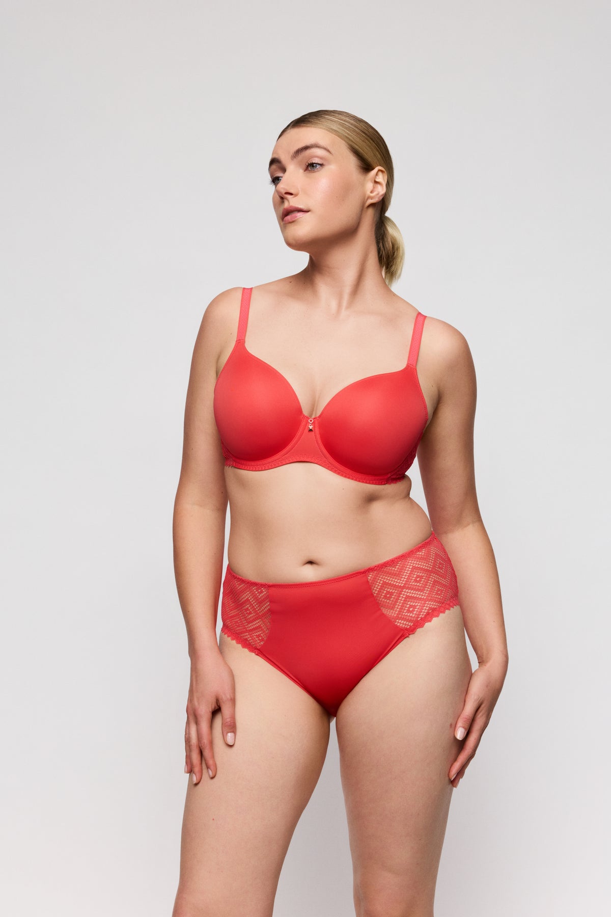 Primadonna Twist Grace Bay Full Briefs In Coral
