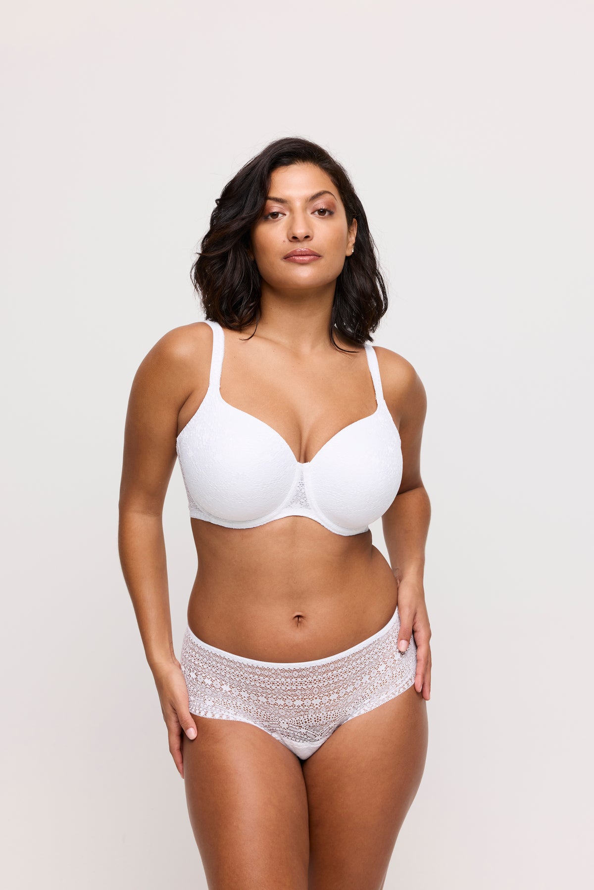 Primadonna Twist Epirus Padded Bra Heartshape In White