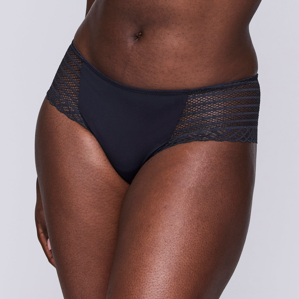 Primadonna Twist East End Hotpants In Charcoal