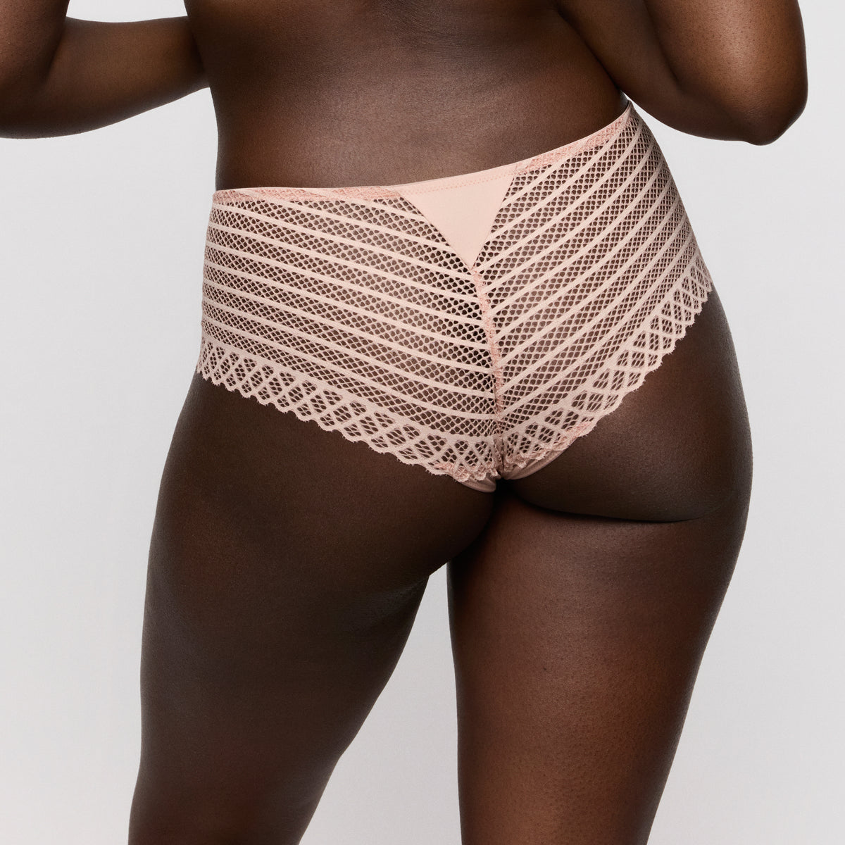 Primadonna Twist Twist Side Hotpants In Powder Rose