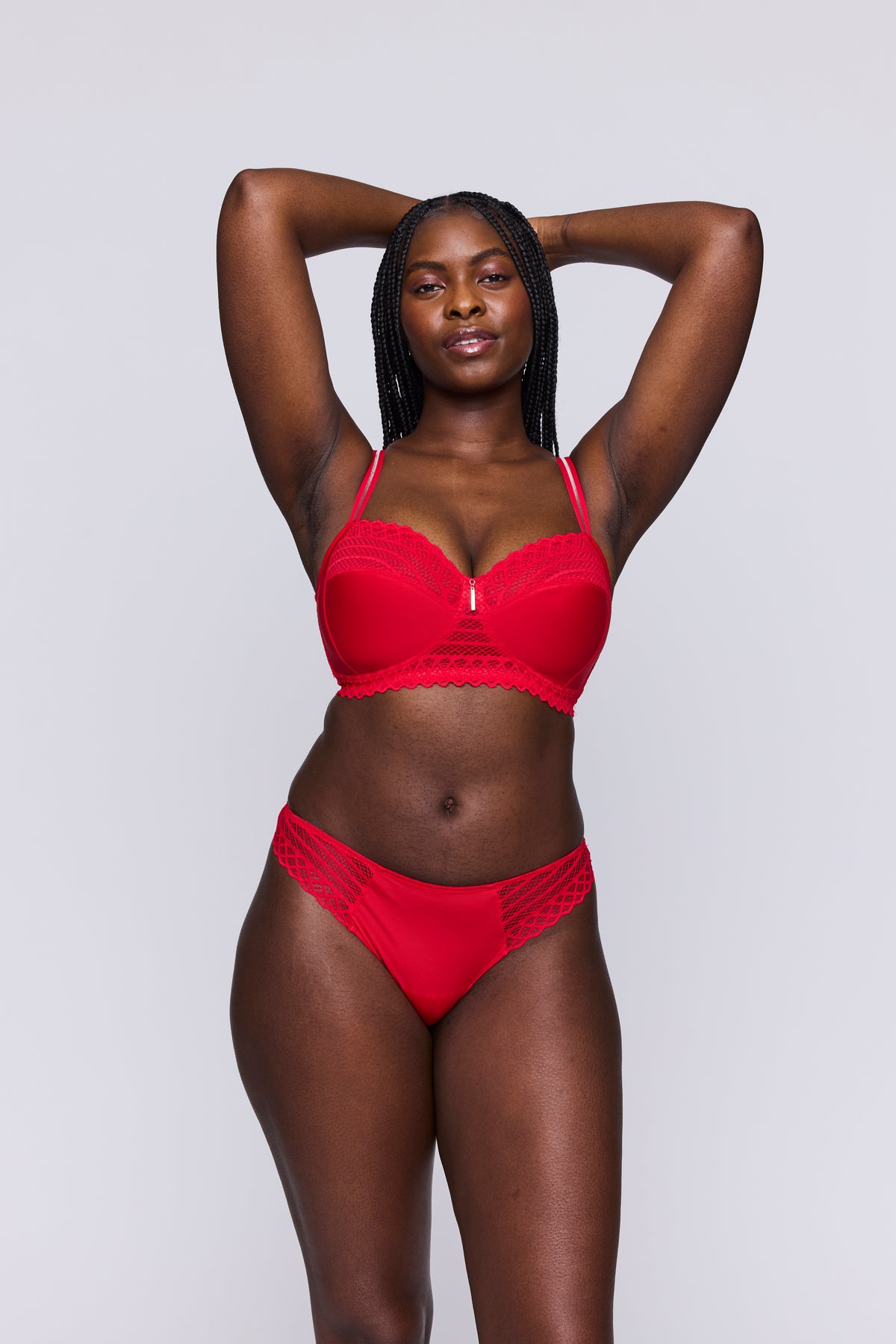 Primadonna Twist East End Full Cup Bra Wireless In True Red