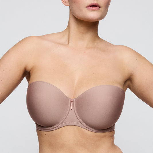 Primadonna Twist Twixie Padded Bra - Strapless In Cosmetic