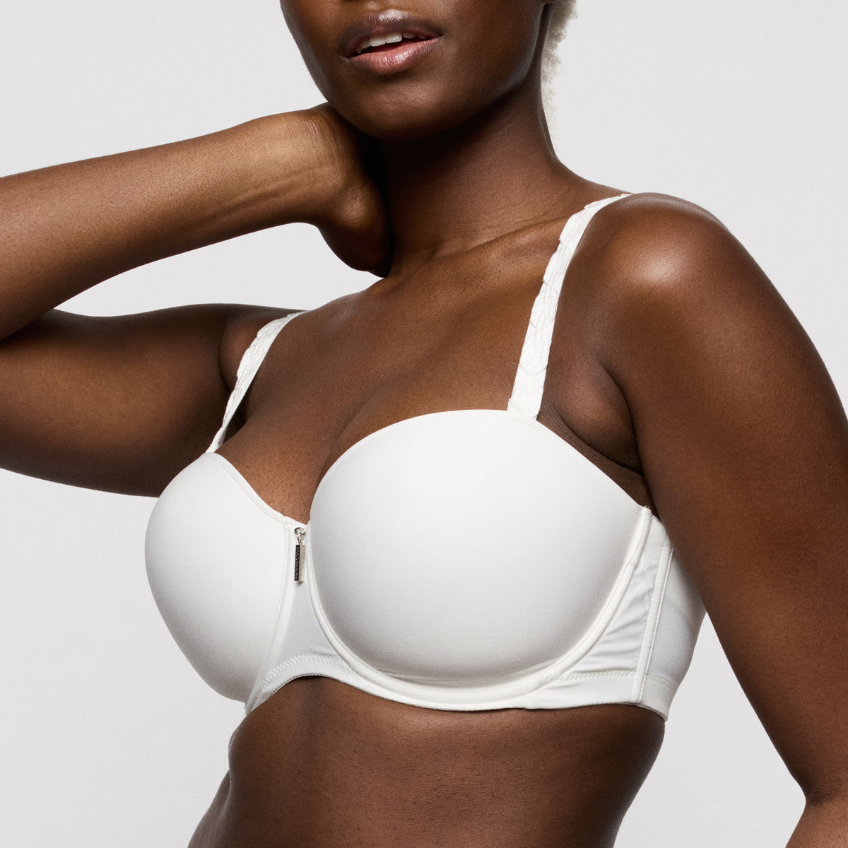 Primadonna Twist Twixie Padded Bra - Strapless In Natural