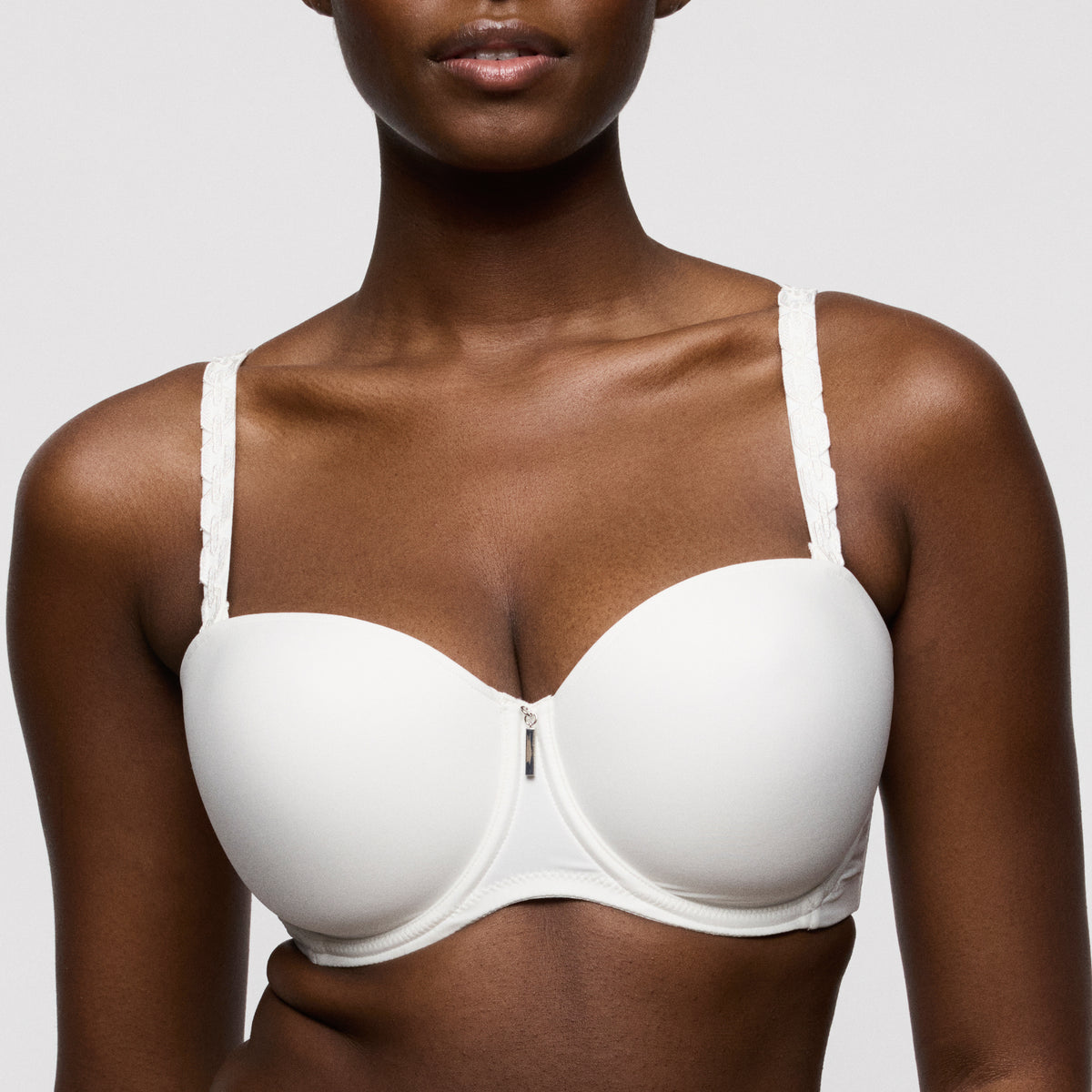 Primadonna Twist Twixie Padded Bra - Strapless In Natural