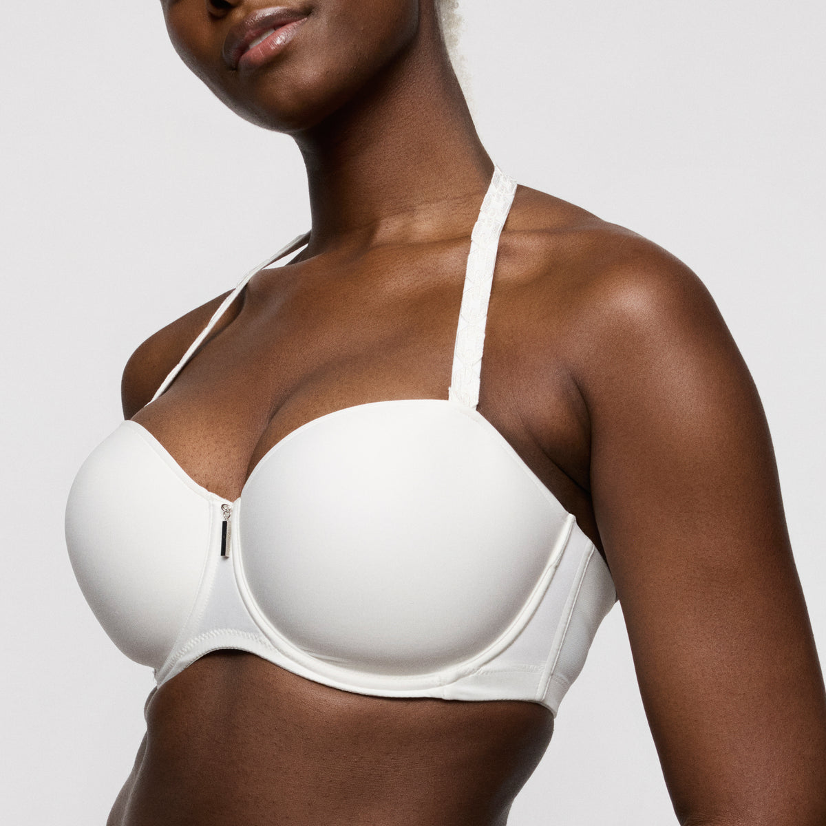 Primadonna Twist Twixie Padded Bra - Strapless In Natural