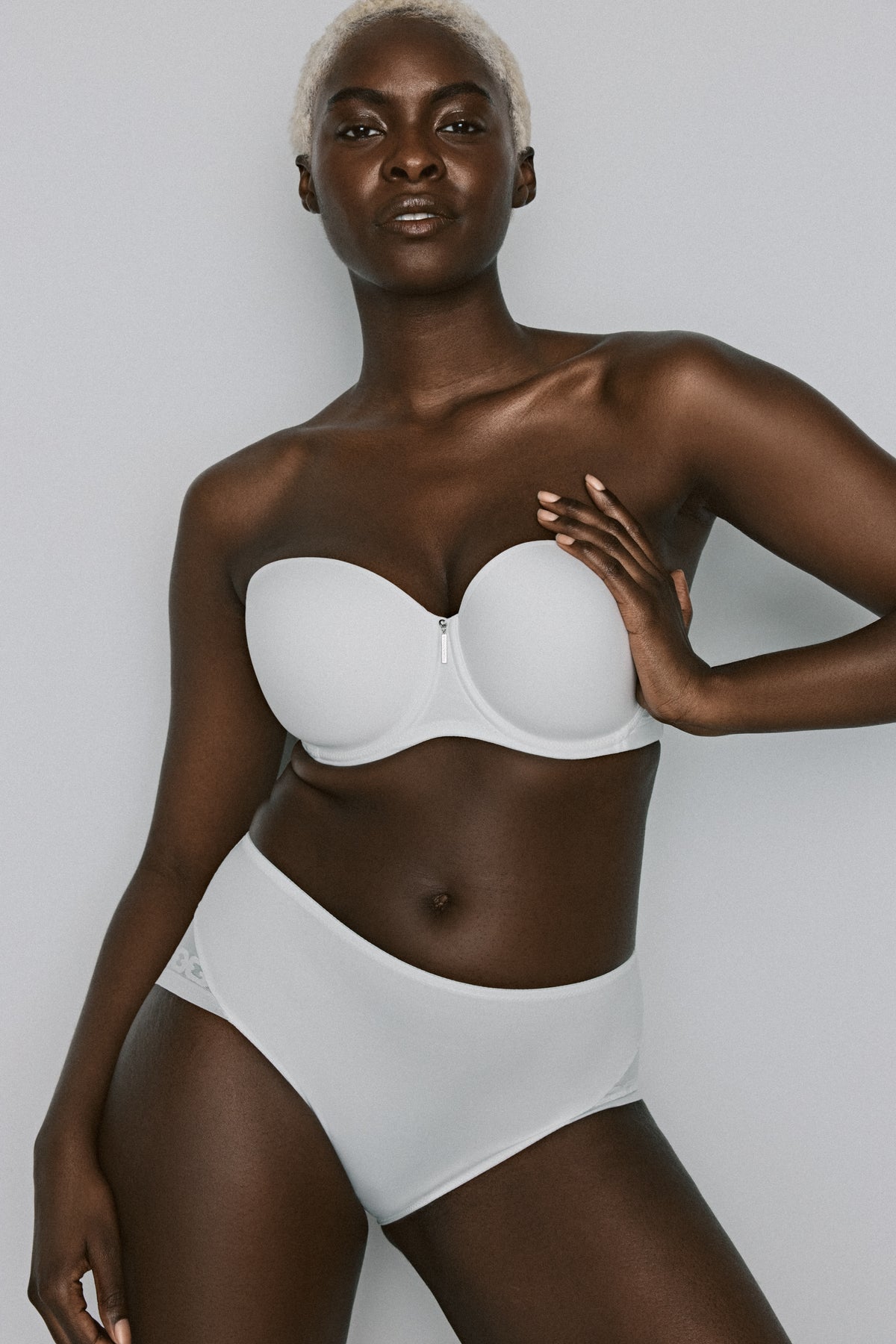Primadonna Twist Twixie Padded Bra - Strapless In Natural