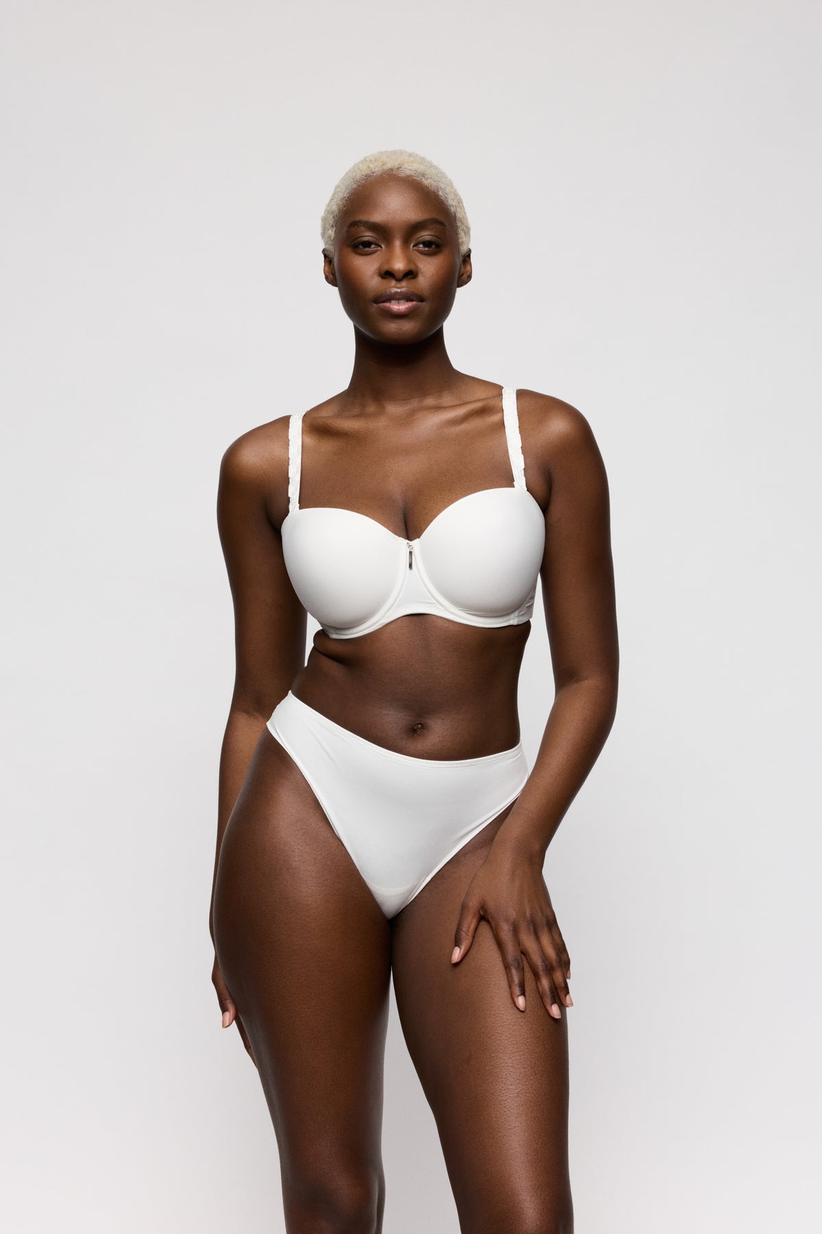 Primadonna Twist Twixie Padded Bra - Strapless In Natural