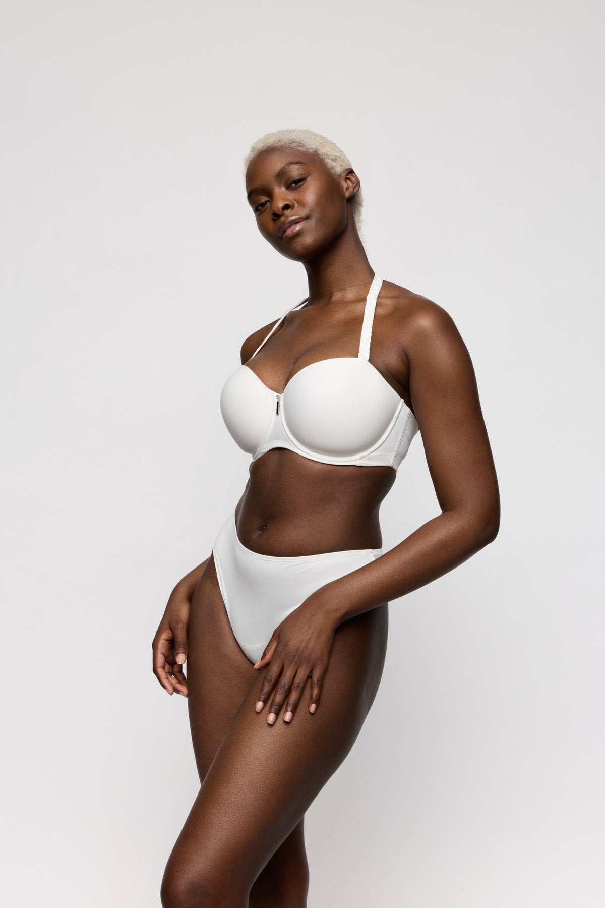 Primadonna Twist Twixie Padded Bra - Strapless In Natural