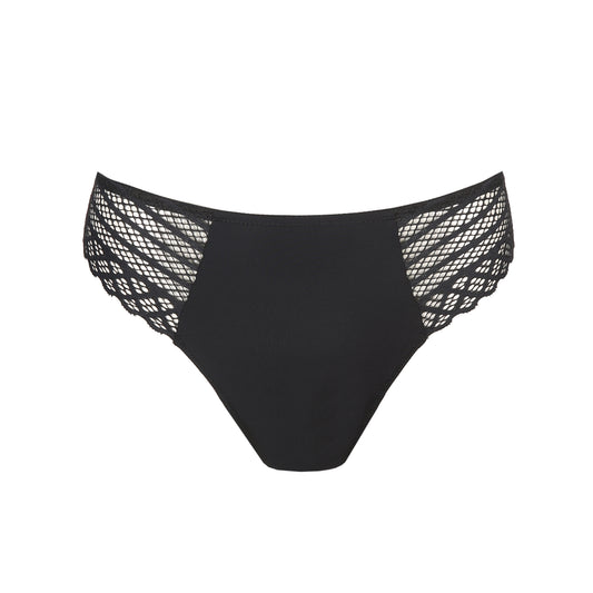Primadonna Twist East End Thong In Charcoal