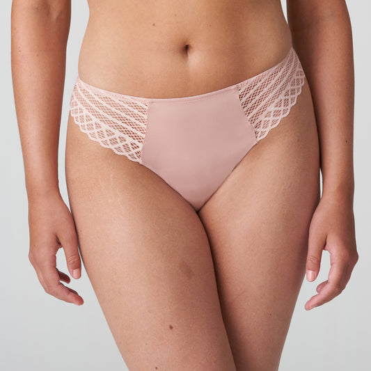 Primadonna Twist East End Thong In Powder Rose