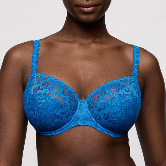 Primadonna Twist Mocuto Full Cup Bra In Blu China