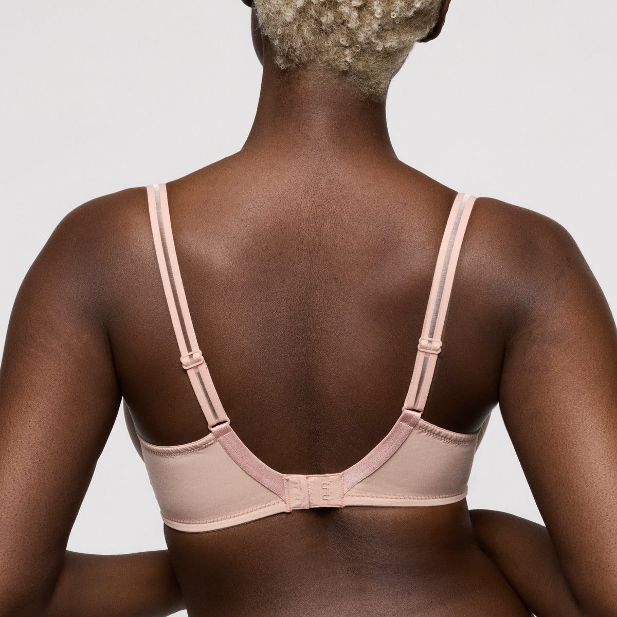 Primadonna Twist Twist Side Full Cup Bra In Powder Rose
