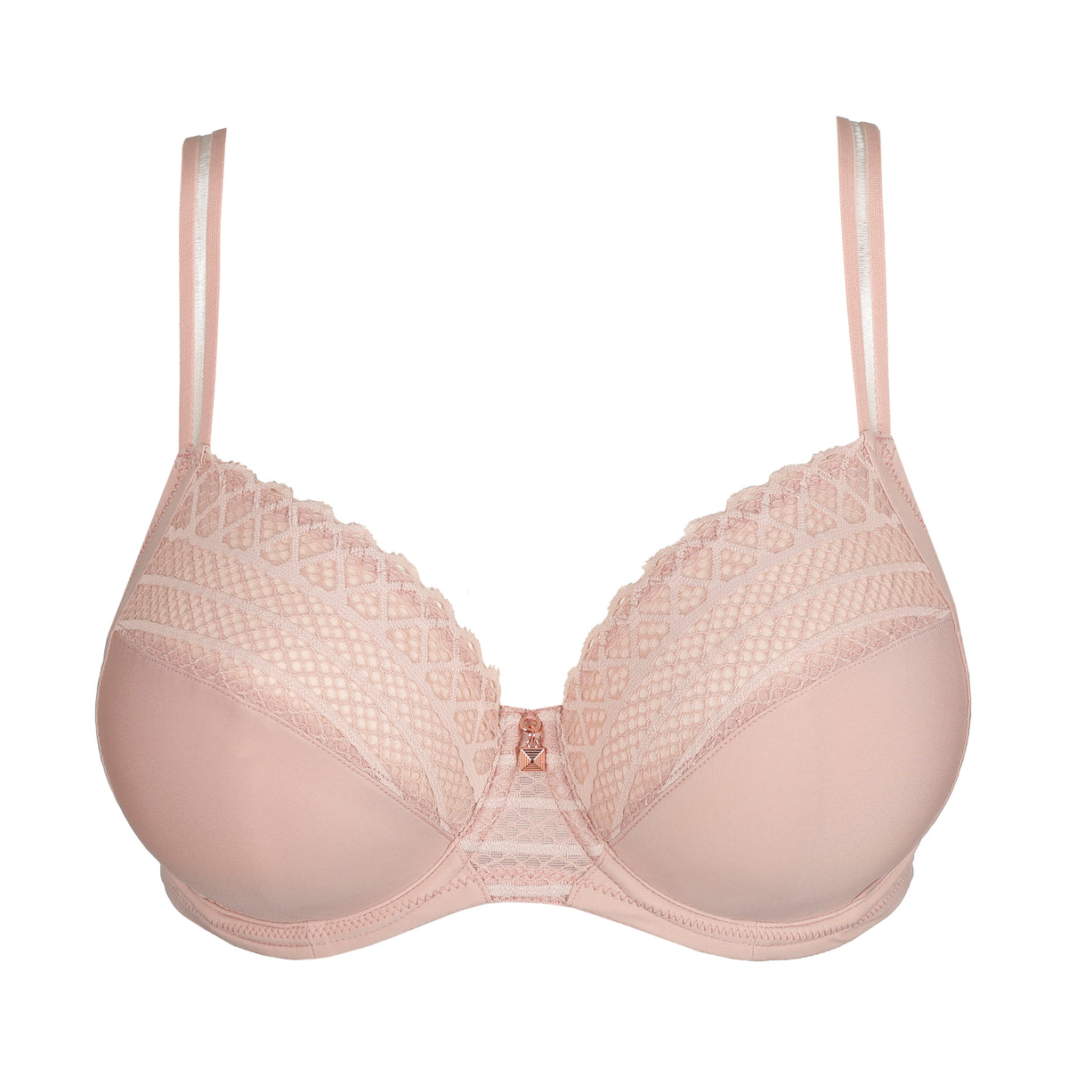 Primadonna Twist Twist Side Full Cup Bra In Powder Rose