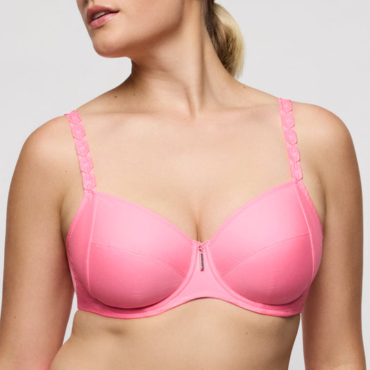 Primadonna Twist Twixie Full Cup Bra In Happy Pink